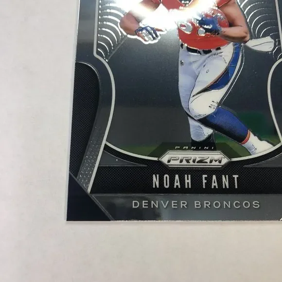 2019 Panini Prizm NOAH FANT Rookie Card Base RC BRONCOS #365 - Picture 2 of 9